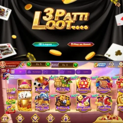 3 Patti Loot Login and Games